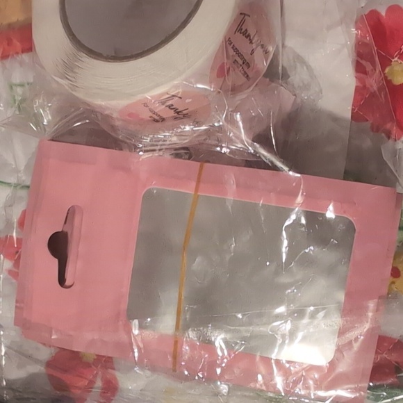 600 Count Pink Thank You Cards and Stickers Set New - Picture 4 of 4